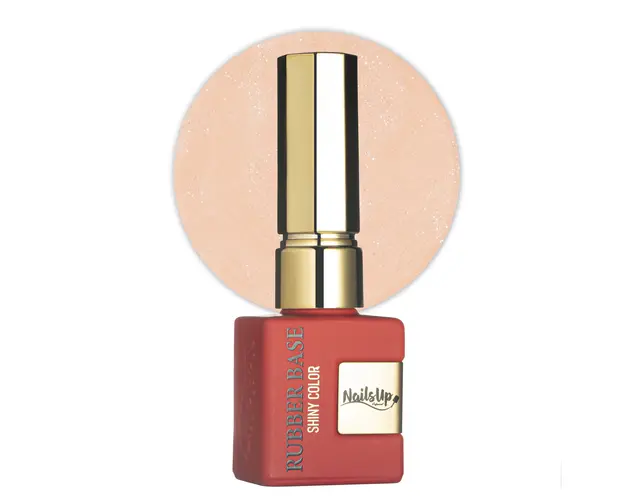 Rubber base Shiny Color NailsUp S07, 8ml