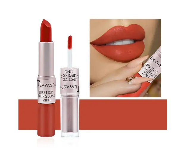 Ruj si Balsam de Buze Mat 2in1, Waterproof 04