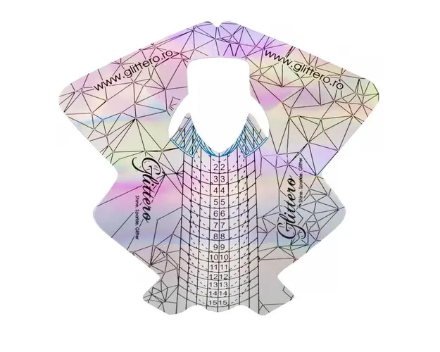 Sabloane Wonderform Glittero Nails 50 Bucati