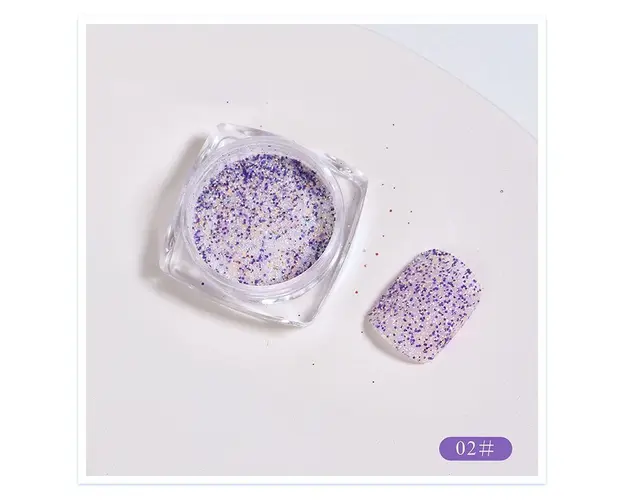 Sugar Powder Nail Art 02