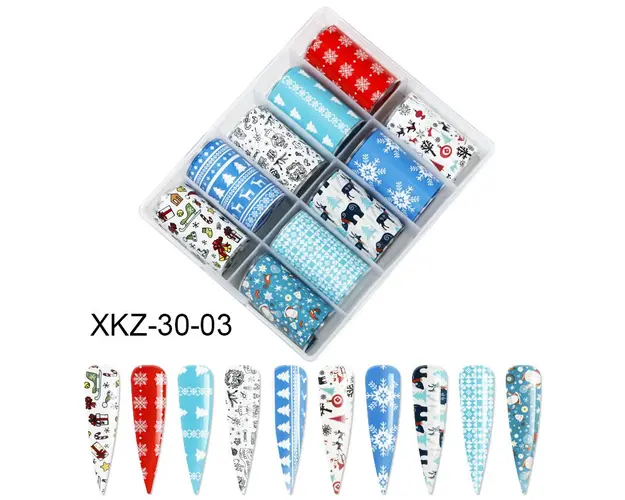 SET 10 BUC FOLIE TRANSFER - XKZ-30-03
