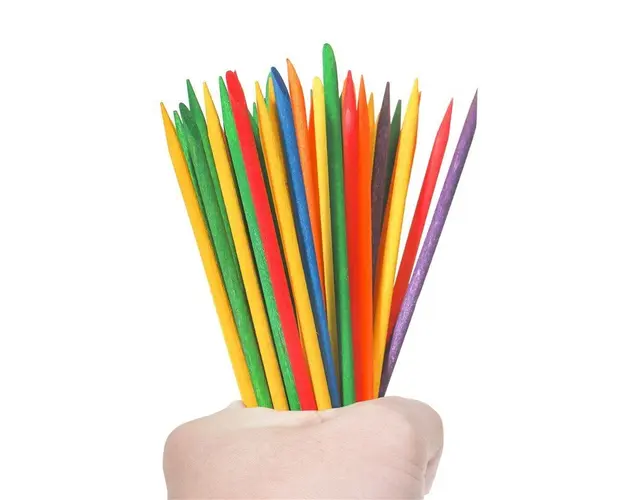 Set 100 Betisoare Portocal Colorate