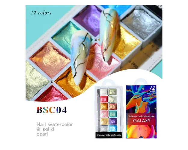 Set 12 Acuarele Pictura BSC04