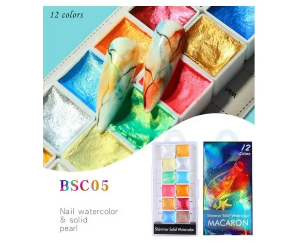 Set 12 Acuarele Pictura BSC05