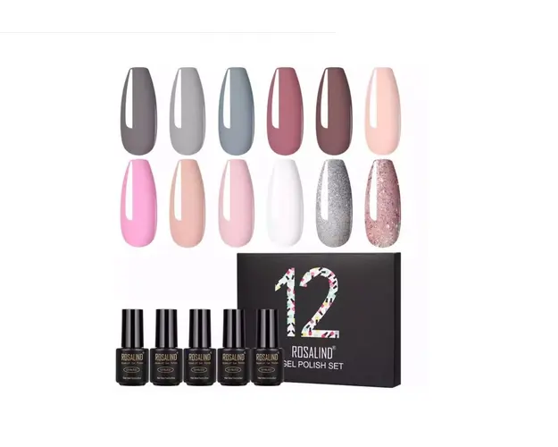 Set 12 Oje Semi Rosalind - RATC12-12 7ml