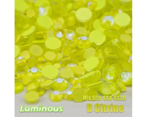 Set 180 Cristale Fluorescente unghii, CRS02