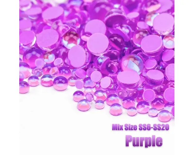 Set 180 Cristale Fluorescente unghii, CRS09