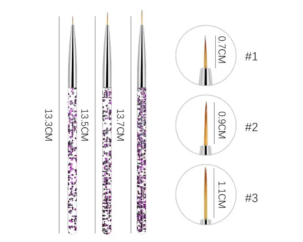 Set 3 Pensule Pictura Artist