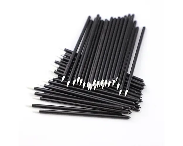 Set 50 buc Aplicatoare Cosmetice Eyeliner Alb