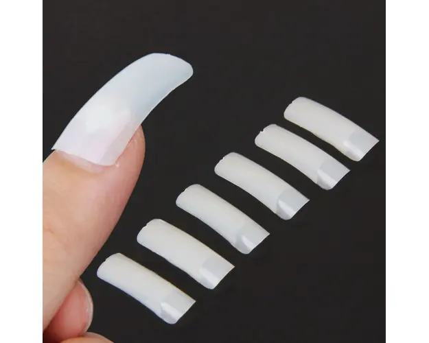 Set 500buc Tipsuri Unghii cu Bordura Salon