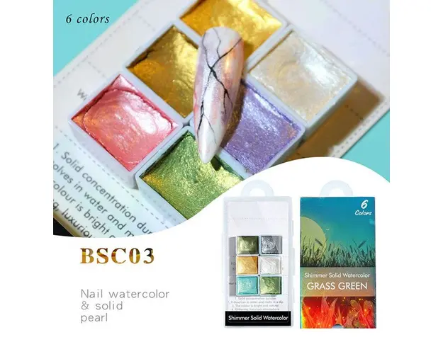 Set 6 Acuarele Pictura BSC03