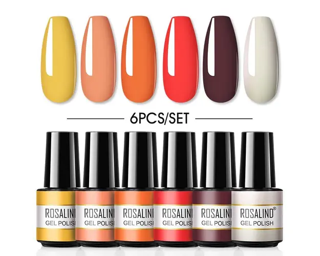Set 6 Oje Semi Rosalind - RA-6GELS-131