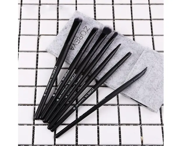Set 7 pensule Profesionale portabile Eyeshadow ZOREYA