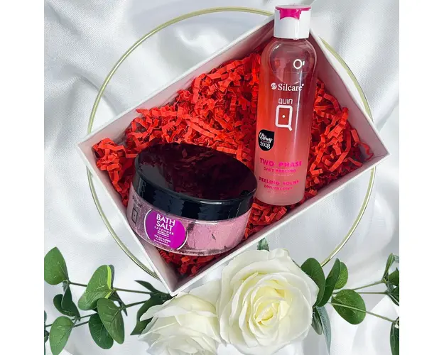 Set Cadou Sare de Baie si Peeling Corporal Silcare