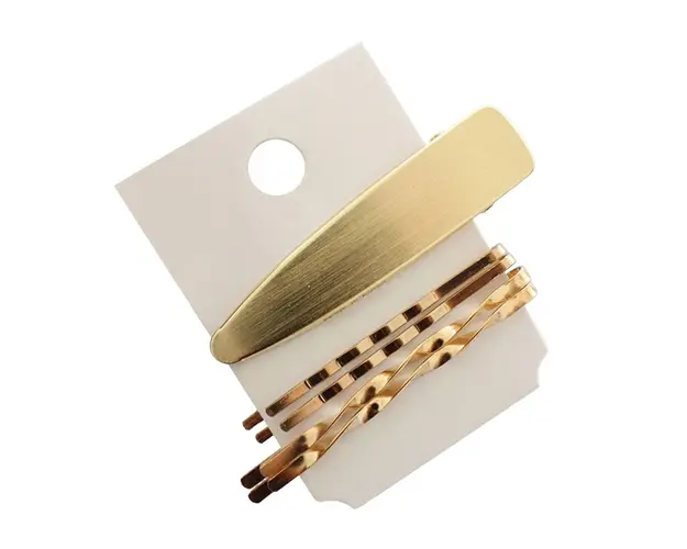 Set de Agrafe Pentru Par, Aurie 04