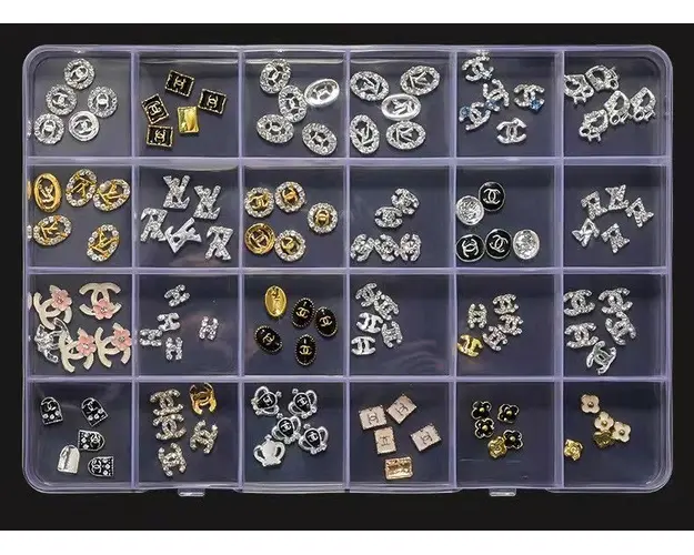 Set Decoratiuni 3D Brand Unghii Nail Art