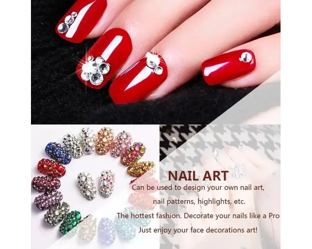 Set Sticker Cristale Autoadezive Diverse Marimi Fuchsia