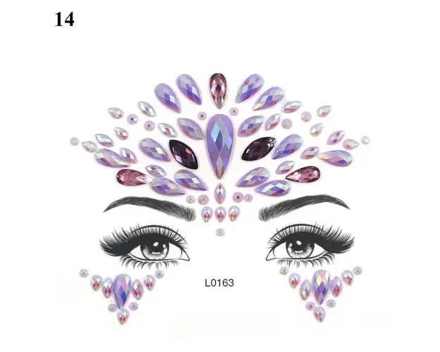 Set sticker pentru fata si corp 06