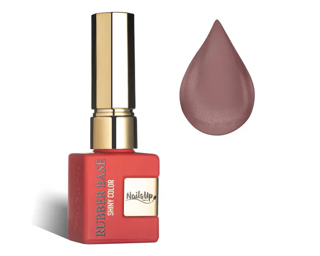 Shiny Rubber Base Nailsup - Gold Is Your Reflection France 86, 8ml
