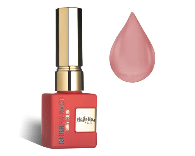 Shiny Rubber Base Nailsup - Gold Is Your Reflection Kenya 85, 8ml
