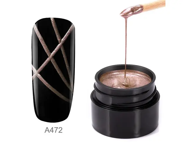 Spider Gel Metal Rosalind - A472 5ml