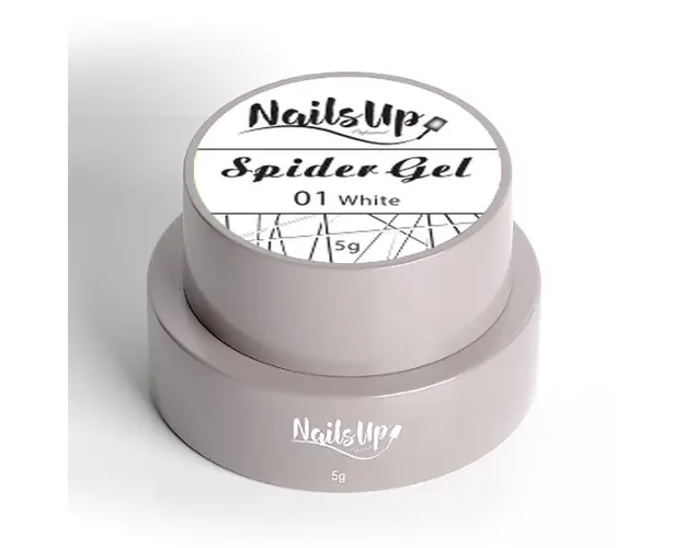 Spider Gel NailsUp - 01 Alb