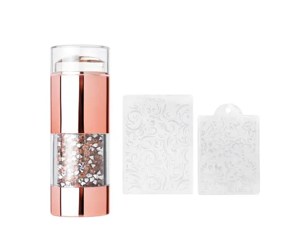 Stampila Dubla Cristale - Gold