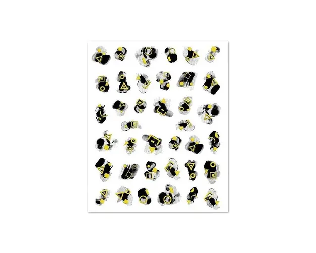 Sticker decor unghii autoadeziv JO-2048