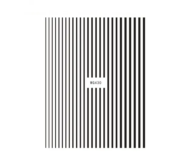 Stickere Unghii Black - WG430