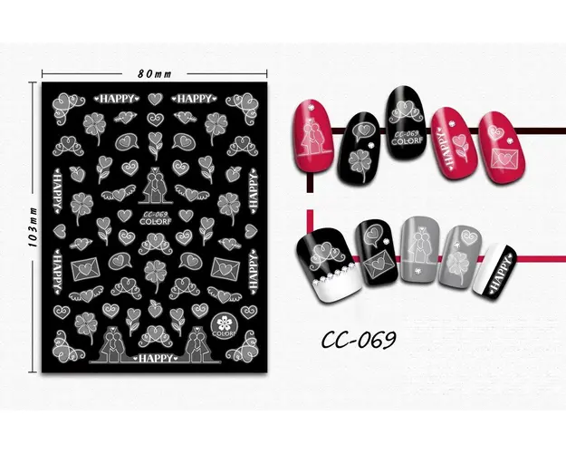 Sticker Unghii - CC069