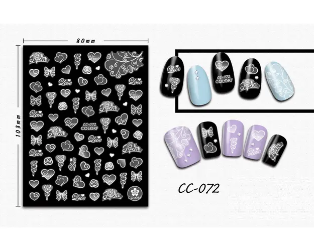 Sticker Unghii - CC072