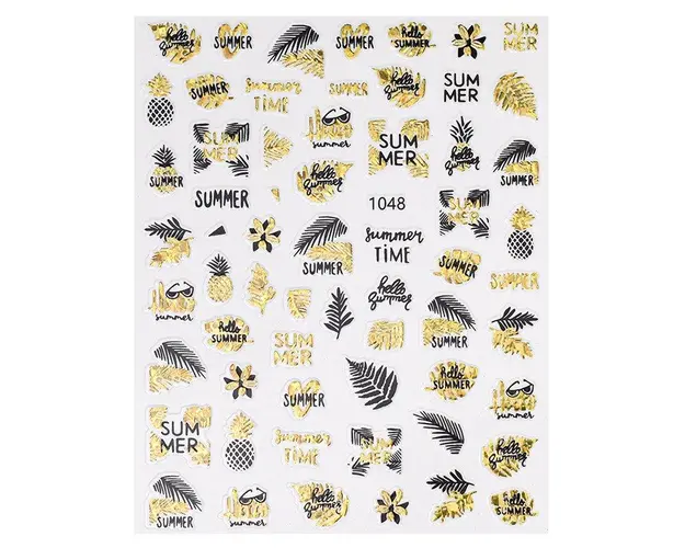 STICKER UNGHII - Gold JO 1048