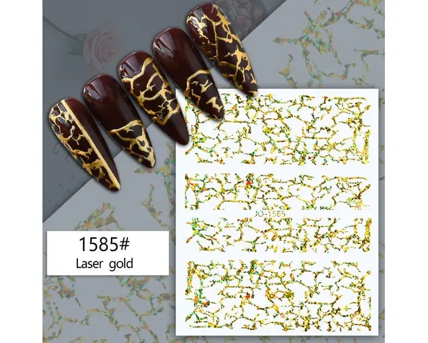 STICKER UNGHII - GOLD JO 1585