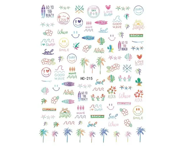 Sticker Unghii - HC215