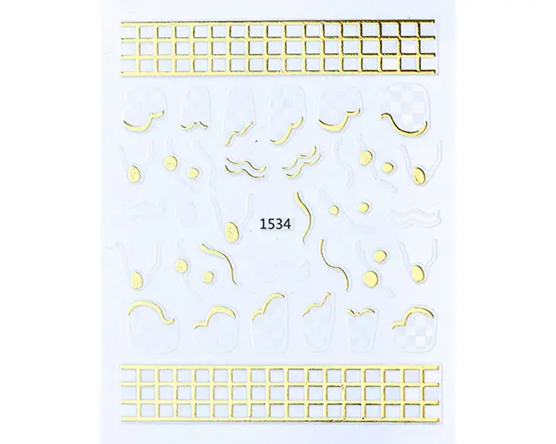 STICKER UNGHII - JO 1534 Gold