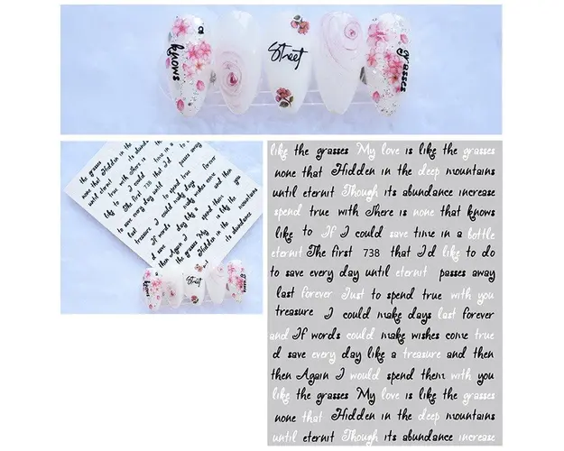 STICKER UNGHII - JO 738