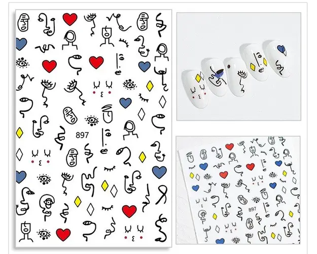 STICKER UNGHII - JO 897