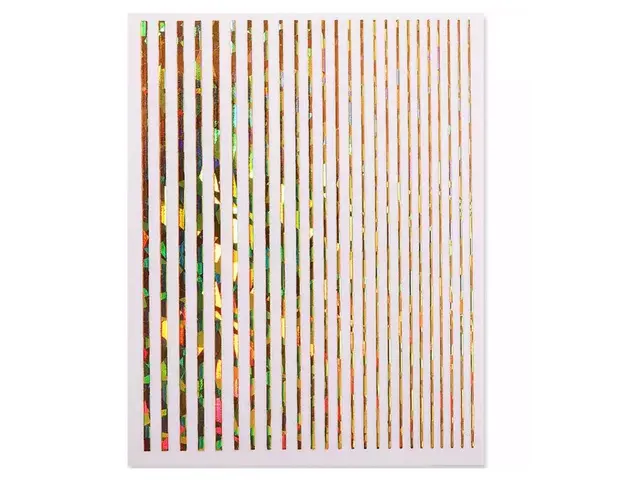 Stickere Unghii Laser Gold - WG430