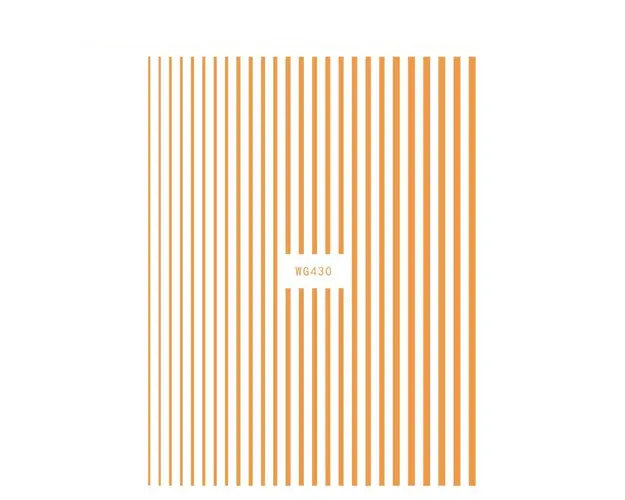 Sticker Unghii Laser Rose - WG430