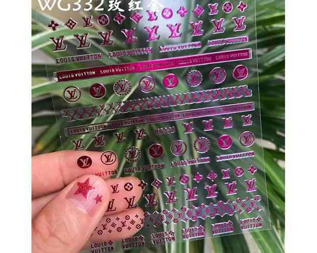 Sticker Unghii Pink - WG332