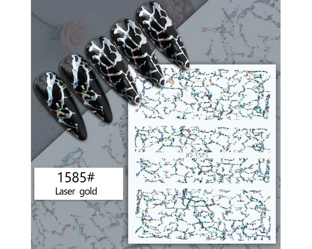 STICKER UNGHII - SILVER JO 1585