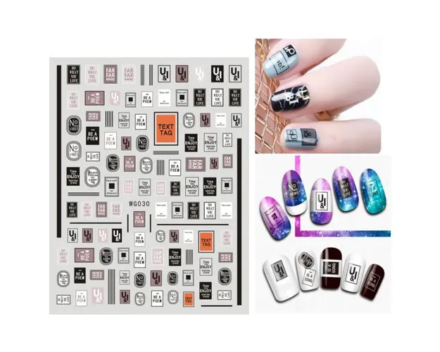 Sticker Unghii - WG030