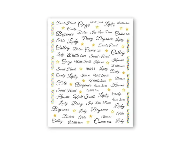 Sticker Unghii - WG036