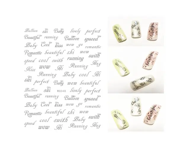 Sticker Unghii - WG048