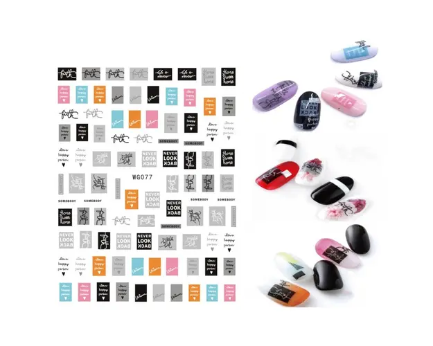 Sticker Unghii - WG077