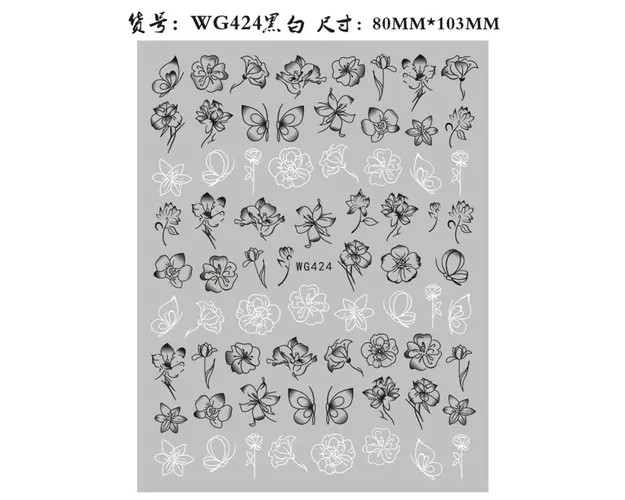 STICKER UNGHII - WG424