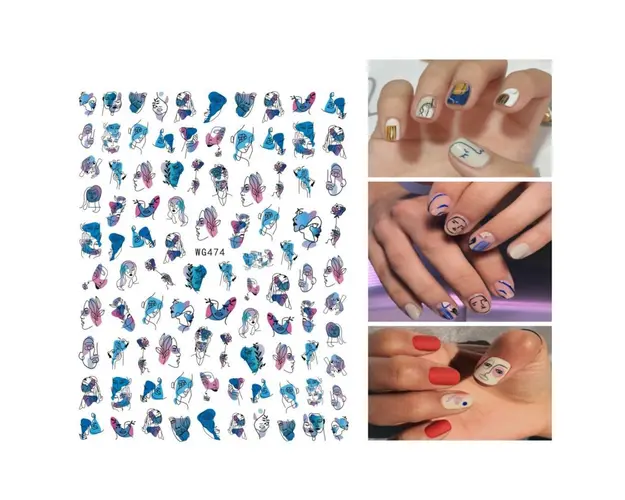 Sticker Unghii - WG474