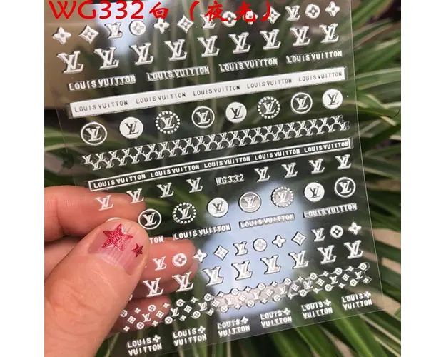 Sticker Unghii White - WG332