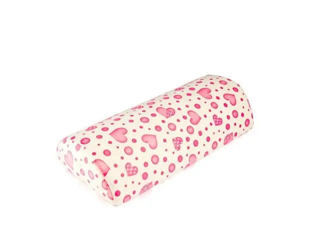 Suport Mana Textil Crem Cu Inimioare