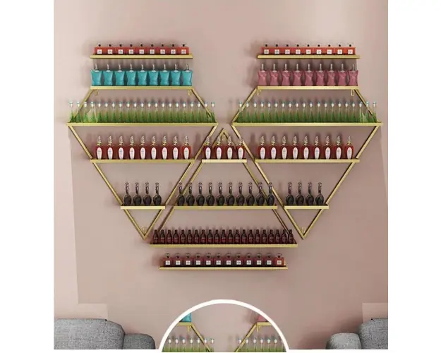 Suport Vintage Gold pentru perete - 03